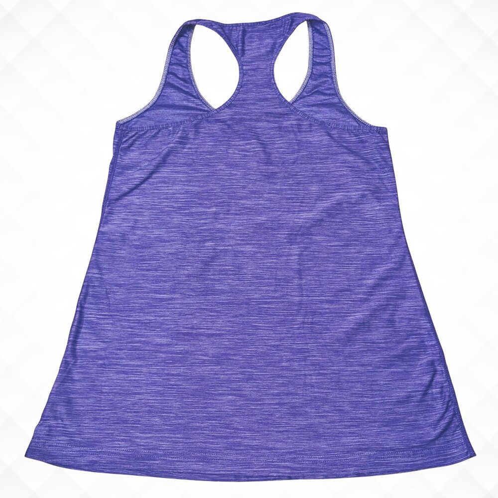 KIRKLAND Signature Scoop Neck Tagless Racerback Active Athletic Tank Top Purple - Picture 3 of 12